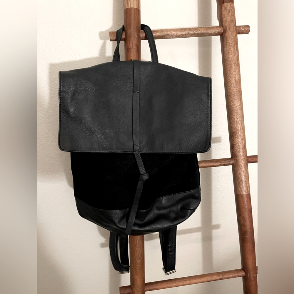ASOS Genuine Leather Backpack